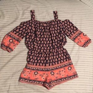 Patterned Romper